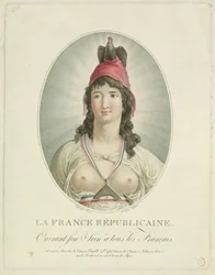 O republicano francês, gravado por A. Clement